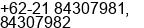 Phone number of Mr. Ir. at Bekasi