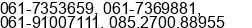 Phone number of Mr. Hendrik at Medan